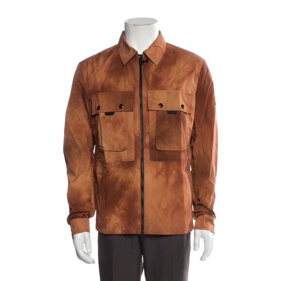 BELSTAFF Tactical Overshirt‎ Jacket Men Size Medium New Tags Amber Brown Sample - Picture 1 of 11